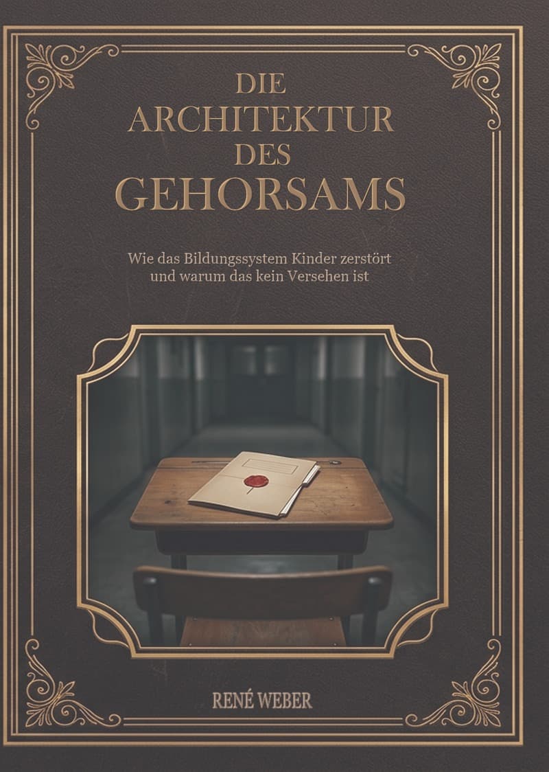 Buchcover: Die Architektur des Gehorsams von René Weber